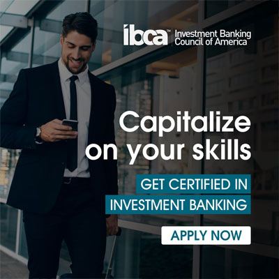 Get Certified in Investment Banking